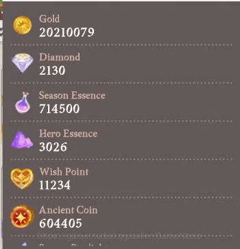 AFK Journey Accounts GLOBAL SV H34|Collab Frieren|1 Supreme+ [Frieren]| image 15