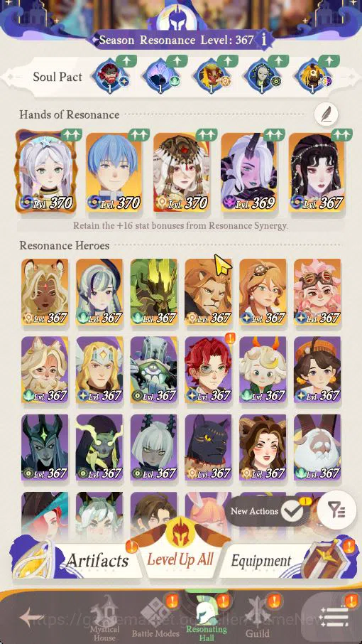 AFK Journey Accounts GLOBAL SV H34|Collab Frieren|1 Supreme+ [Frieren]| image 3