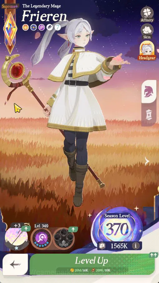 AFK Journey Accounts GLOBAL SV H34|Collab Frieren|1 Supreme+ [Frieren]| image 6