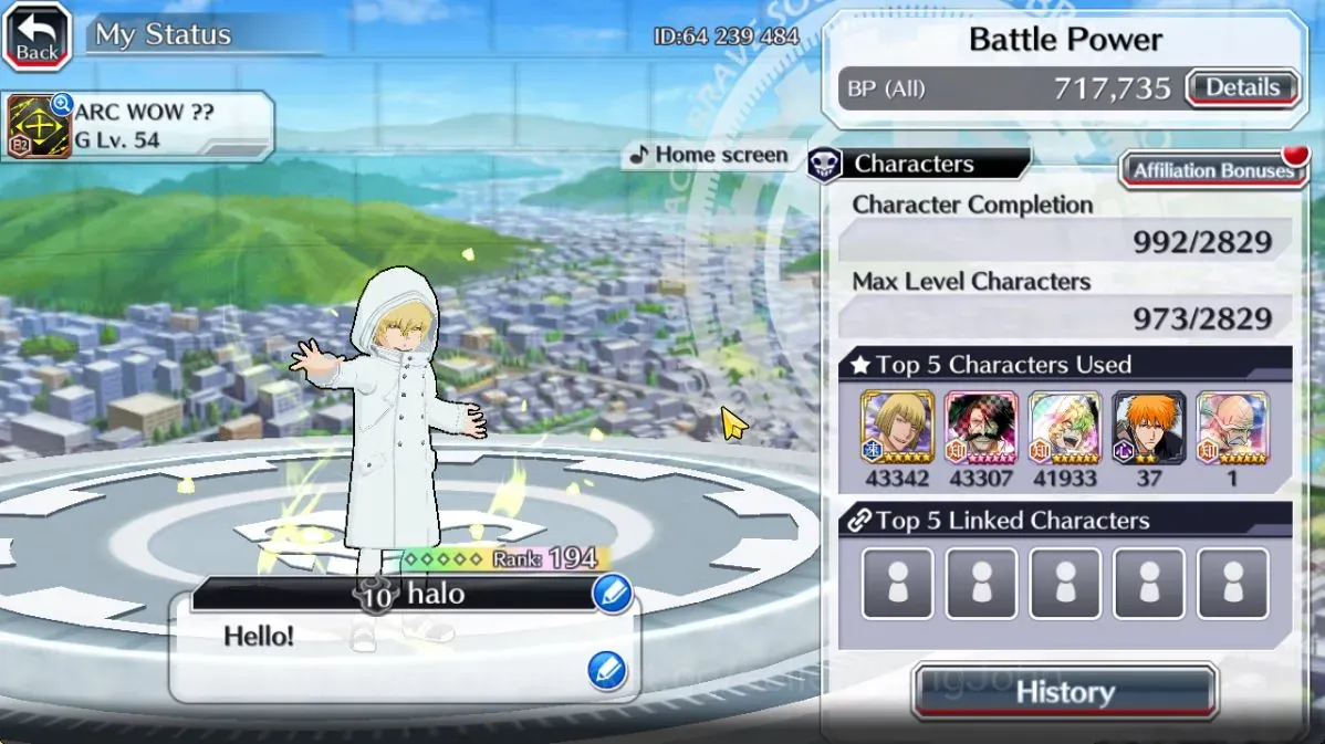 Bleach: Brave Souls Accounts を購入 - Global | 717K BP+50K Orb