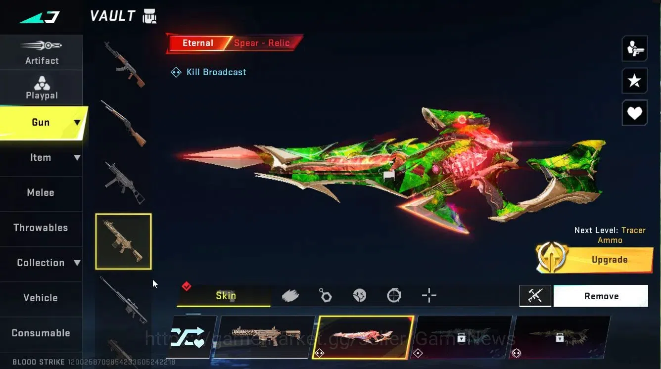 Blood Strike Accounts Asia|ETERNAL [Spear-Relic Lv3]|Collab BLEACH[Byaku image 10
