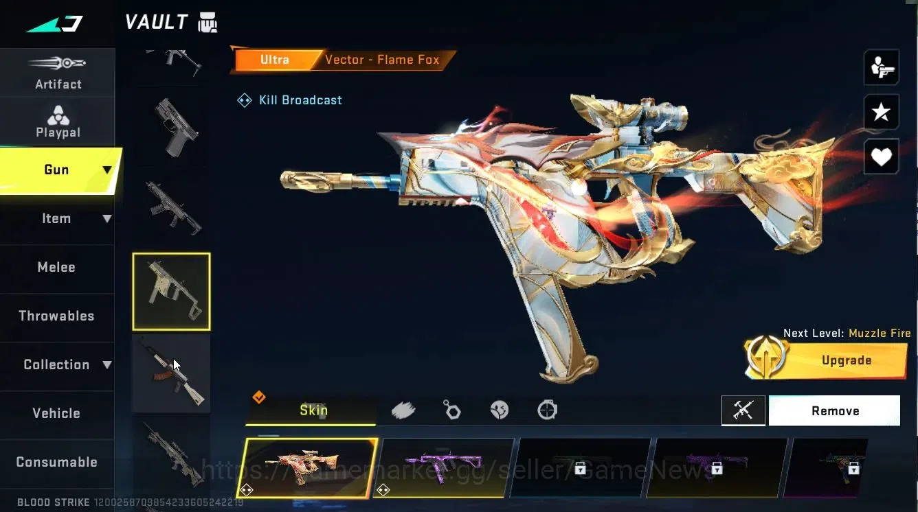 Blood Strike Accounts Asia|ETERNAL [Spear-Relic Lv3]|Collab BLEACH[Byaku image 12