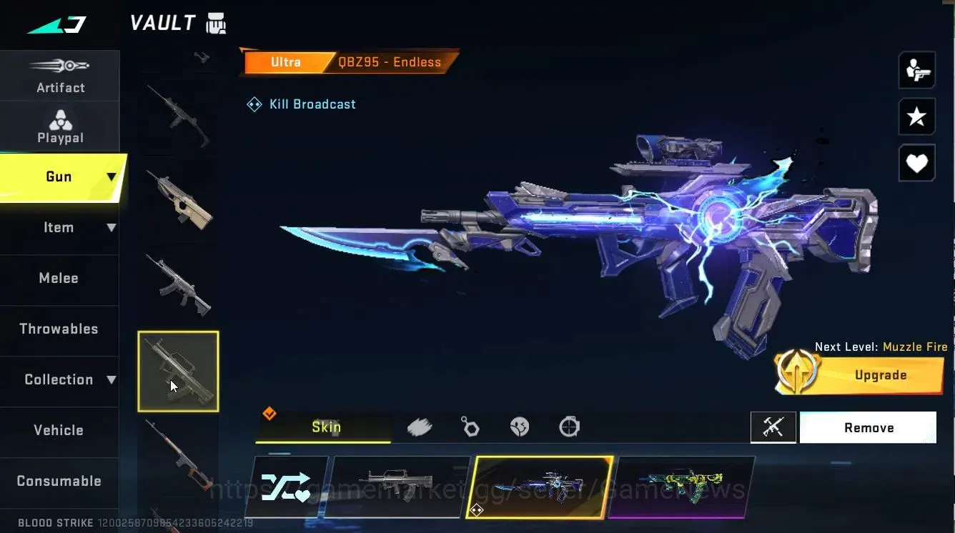 Blood Strike Accounts Asia|ETERNAL [Spear-Relic Lv3]|Collab BLEACH[Byaku image 16