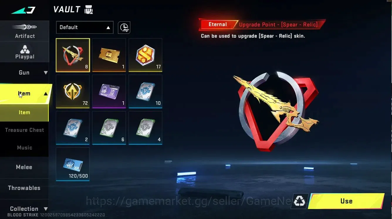 Blood Strike Accounts Asia|ETERNAL [Spear-Relic Lv3]|Collab BLEACH[Byaku image 18