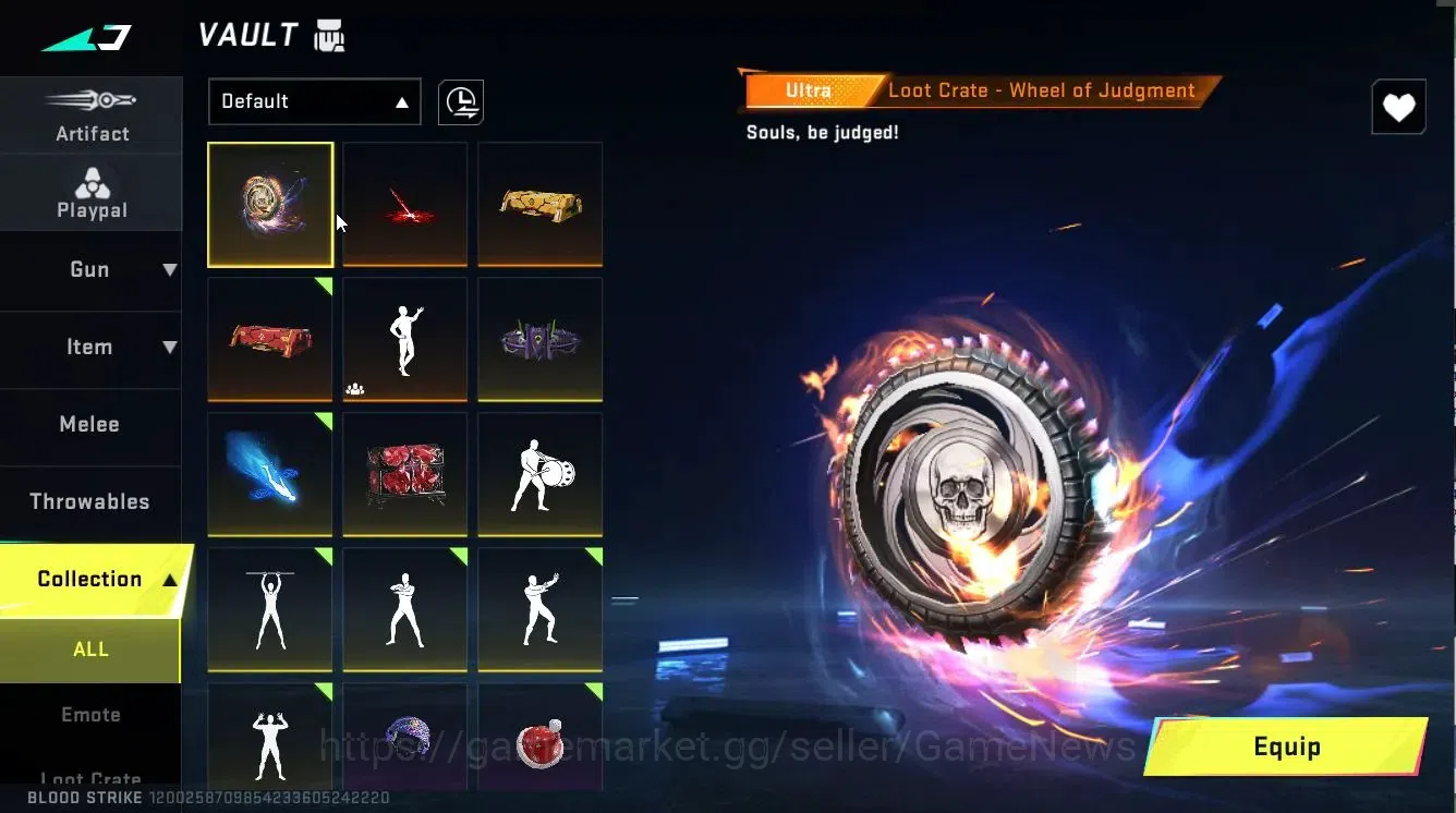 Blood Strike Accounts Asia|ETERNAL [Spear-Relic Lv3]|Collab BLEACH[Byaku image 20