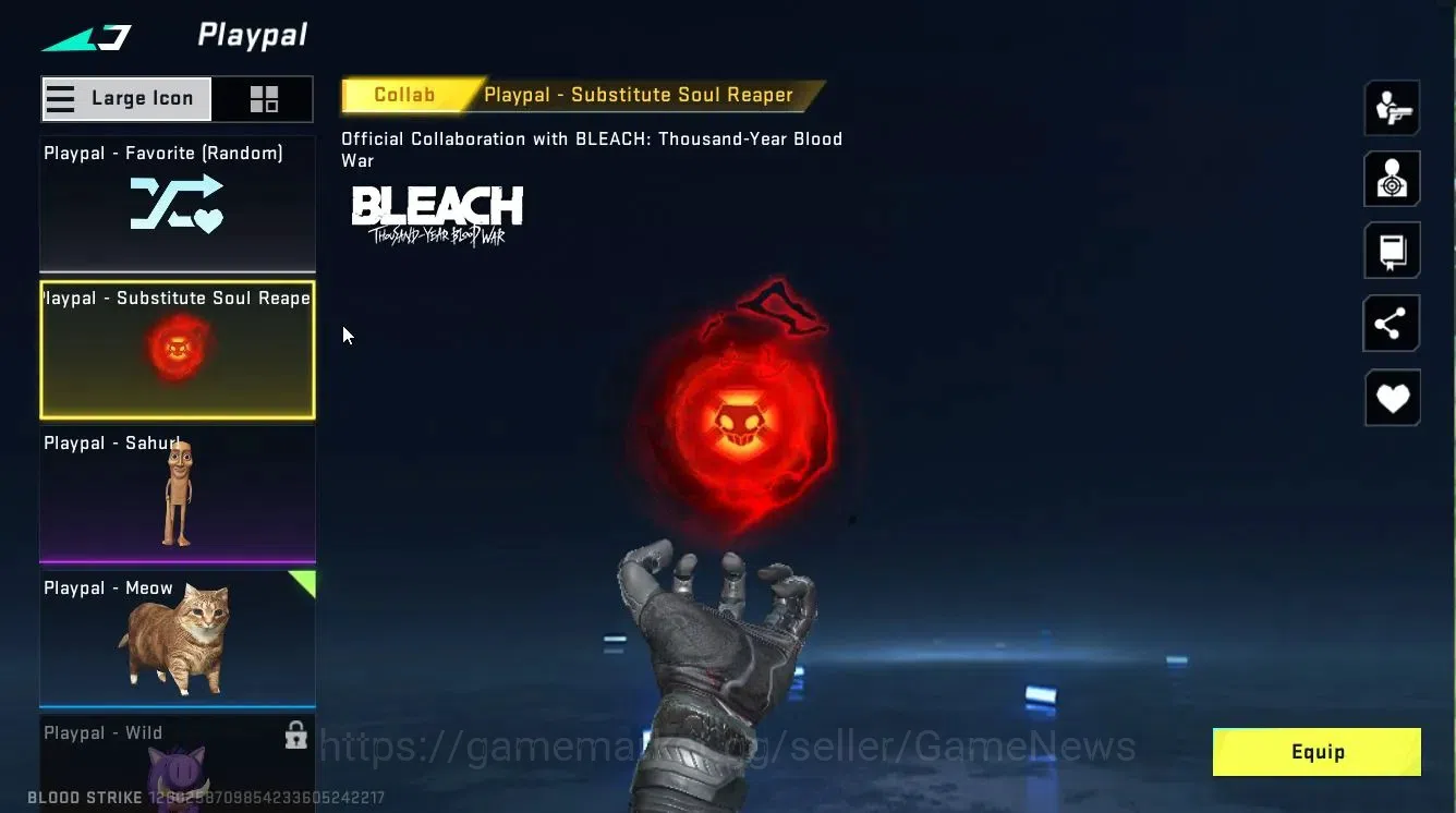 Blood Strike Accounts Asia|ETERNAL [Spear-Relic Lv3]|Collab BLEACH[Byaku image 9