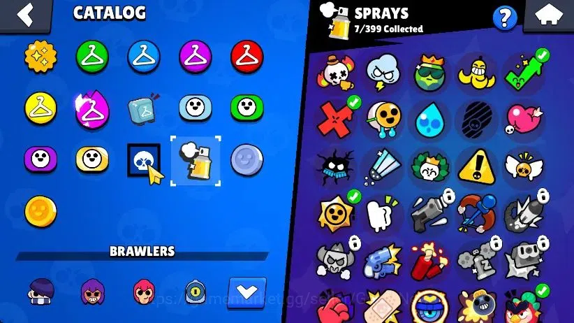 Brawl Stars Accounts 1100 Trophy|18 Brawlers 4 Max Lv [MR P,Bo,Edgar,Shelly]|1 Buffies|2 Epic Skins [Stellar Shelly] 1 SR|3K 16