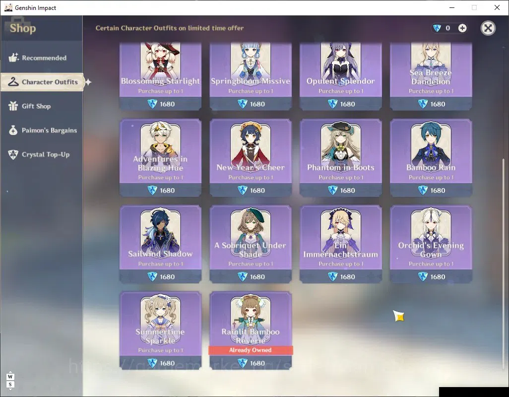 Genshin Impact Accounts Others ASIA|AR 55|3 Limited+3 (5*Weapon)|(Escoffier,Skrik)Sign,Chasca|Standart 16