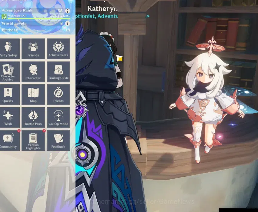 Genshin Impact Accounts Others ASIA|AR 55|3 Limited+3 (5*Weapon)|(Escoffier,Skrik)Sign,Chasca|Standart 2