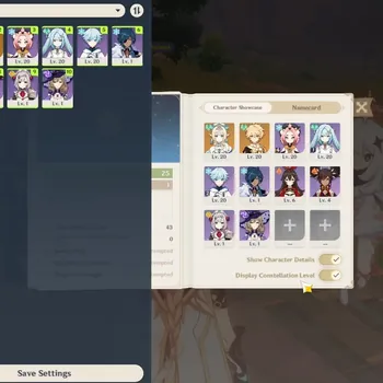 Genshin Impact Accounts Others Asia|AR 25|1 Limited (Vesna) |Low Main Quest & Map Explore|Reuni On|All Unset|Male MC|Take