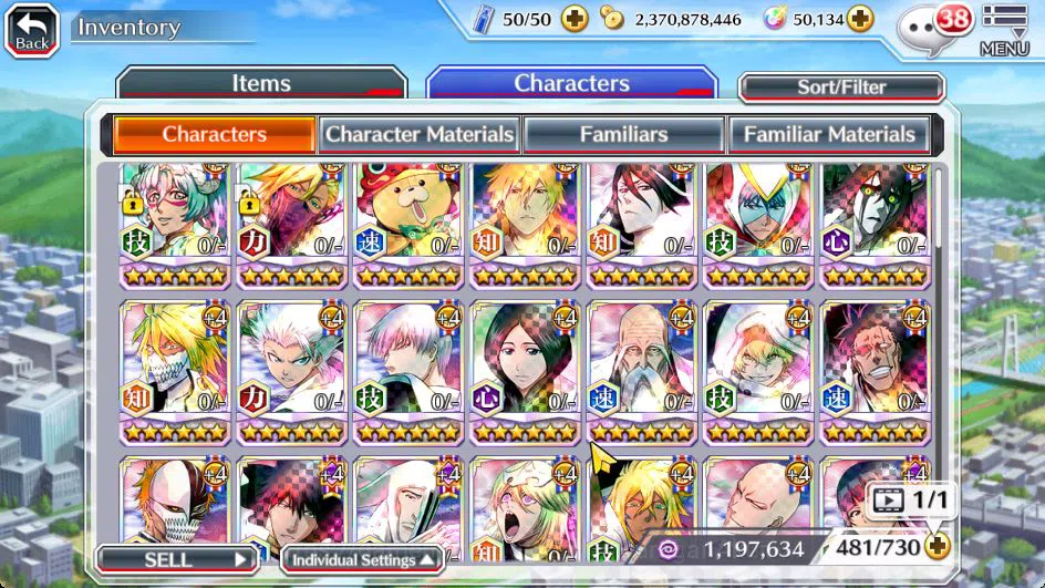 Bleach: Brave Souls Accounts [GLOBAL]50K Orb|Ichigo 10th Anniv,Halibel Cacao,Ne image 6