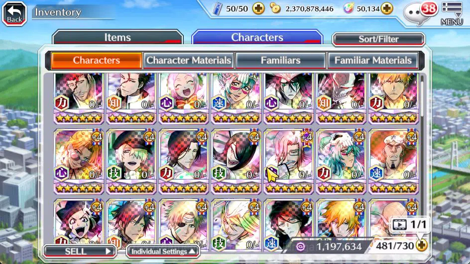 Bleach: Brave Souls Accounts [GLOBAL]50K Orb|Ichigo 10th Anniv,Halibel Cacao,Ne image 7