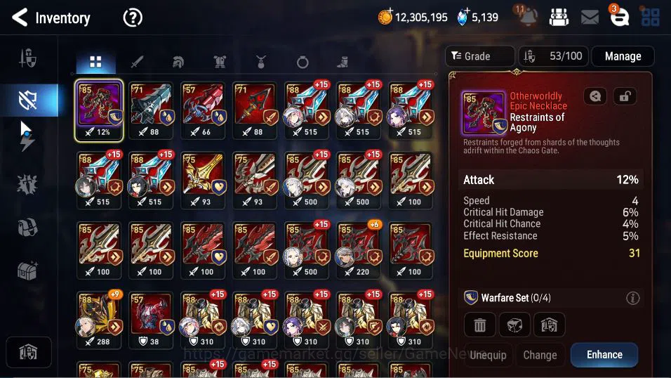 Epic Seven Accounts GLOBAL Unverif|New Era|5 ML(LOT Scales, RO Light, image 14