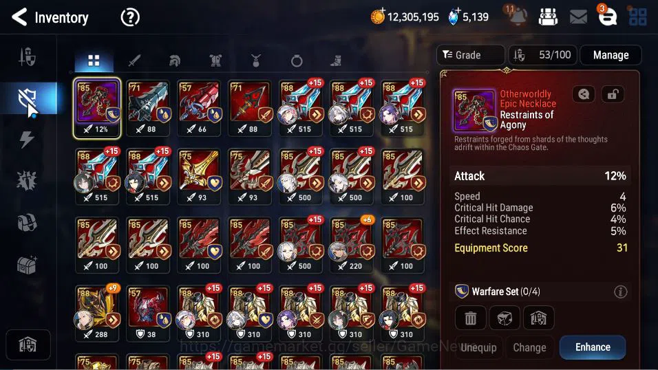 Epic Seven Accounts GLOBAL Unverif|New Era|5 ML(LOT Scales, RO Light, image 9