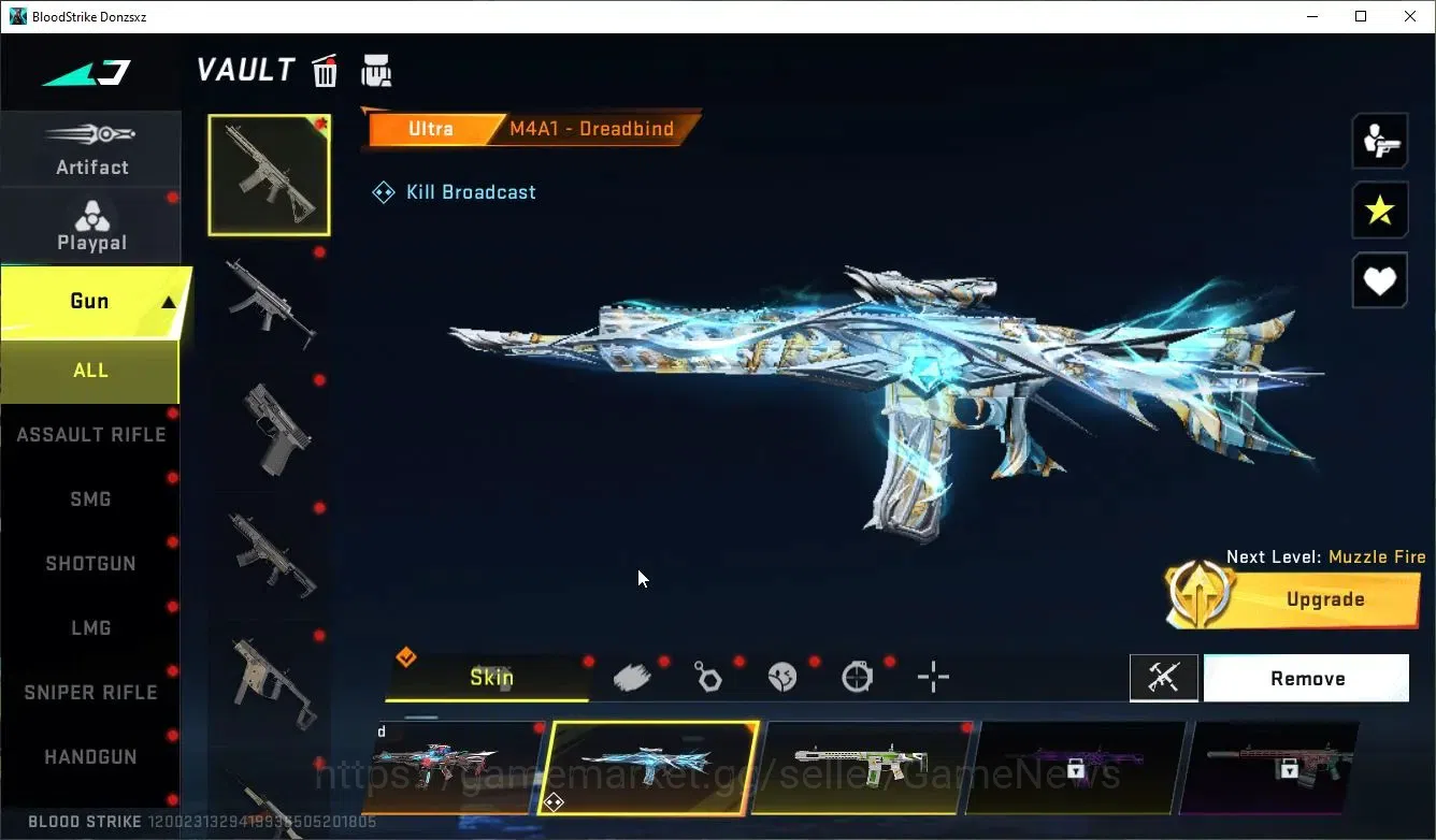 Blood Strike Accounts ASIA|Collab 7DS[Karl98,QBZ95]+11 ULTRA[Zero-Null,R image 10