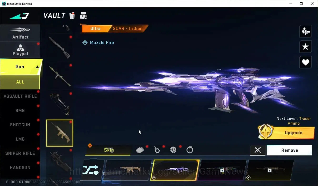 Blood Strike Accounts ASIA|Collab 7DS[Karl98,QBZ95]+11 ULTRA[Zero-Null,R image 13
