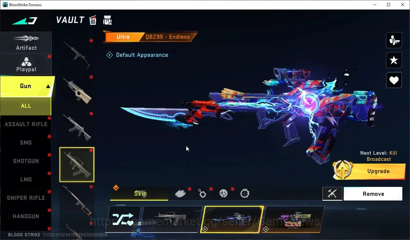 Blood Strike Accounts ASIA|Collab 7DS[Karl98,QBZ95]+11 ULTRA[Zero-Null,R image 16