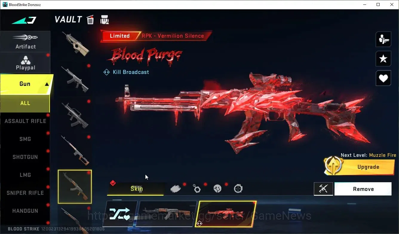 Blood Strike Accounts ASIA|Collab 7DS[Karl98,QBZ95]+11 ULTRA[Zero-Null,R image 17