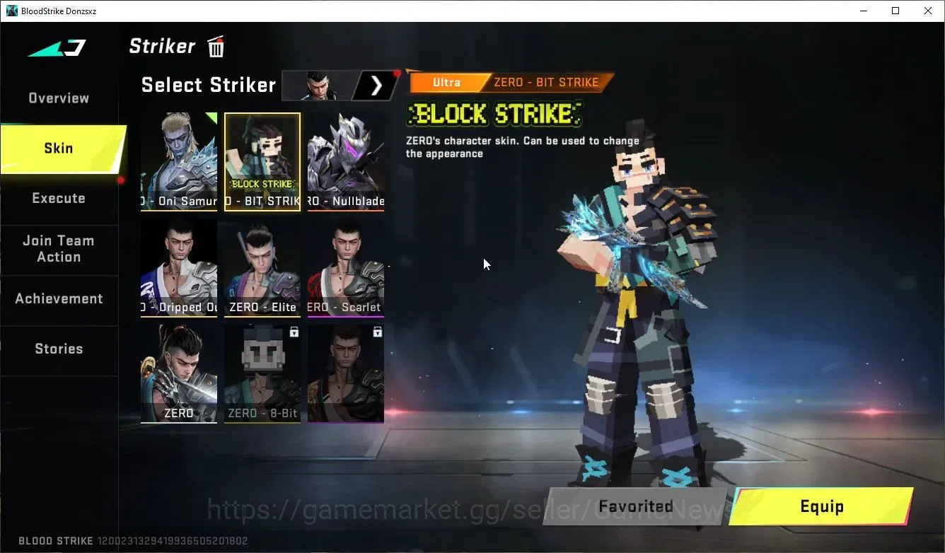 Blood Strike Accounts ASIA|Collab 7DS[Karl98,QBZ95]+11 ULTRA[Zero-Null,R image 5