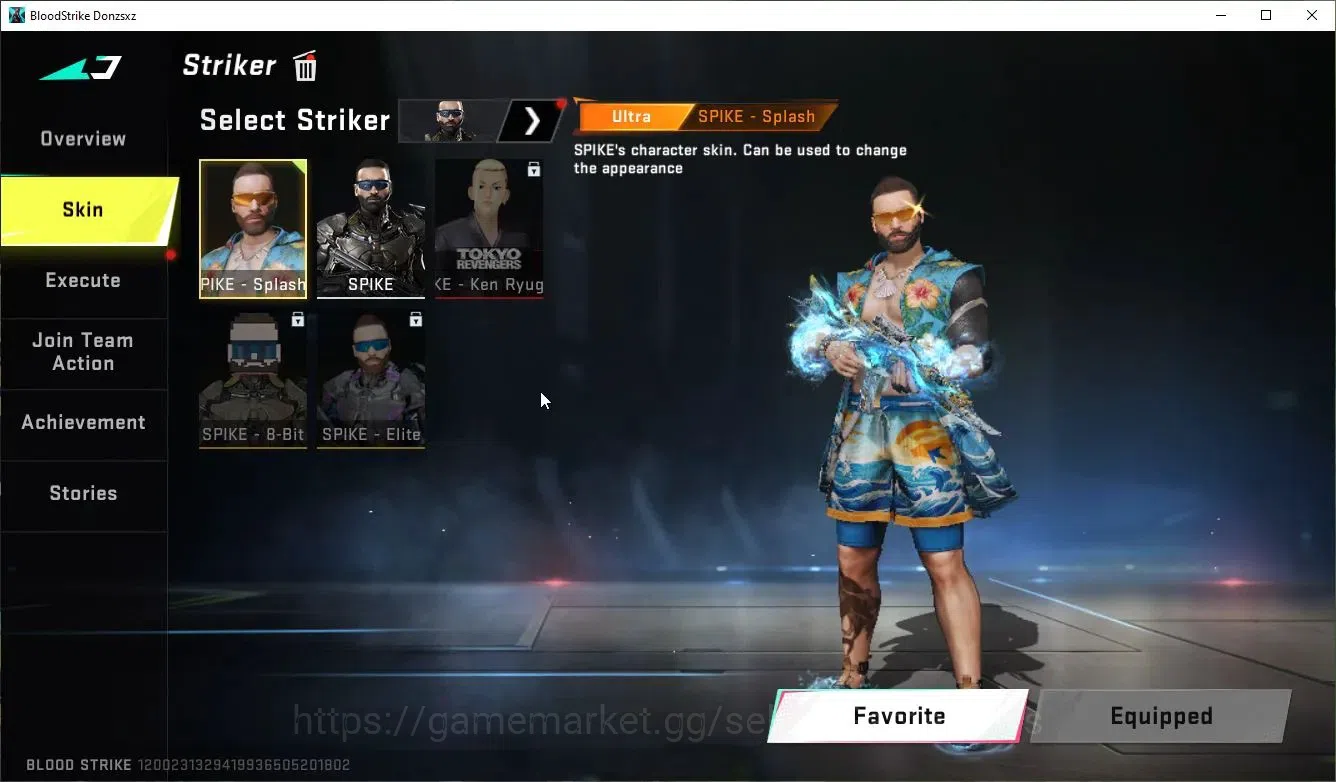 Blood Strike Accounts ASIA|Collab 7DS[Karl98,QBZ95]+11 ULTRA[Zero-Null,R image 6