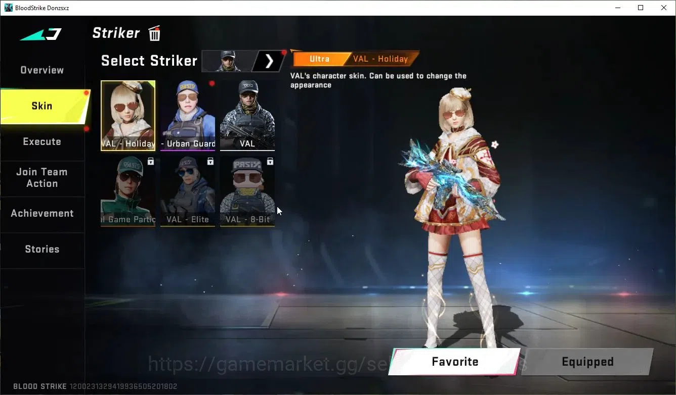 Blood Strike Accounts ASIA|Collab 7DS[Karl98,QBZ95]+11 ULTRA[Zero-Null,R image 7