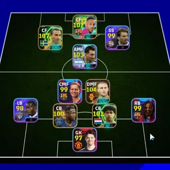 eFootball Accounts Legends & Iconic Players Android|4 Epic Zlatan Ibrahimovic,Daniele De Rossi,Aubameyang,Frank Rijkaard|4