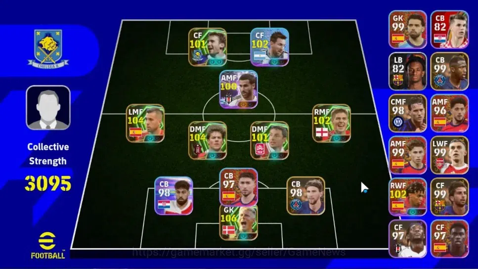 eFootball Accounts Legends & Iconic Players Android|6 Epic Peter Schmeichel,Jordi Alba,Xabi Alonso,Steven Gerrard,Mark Van 1