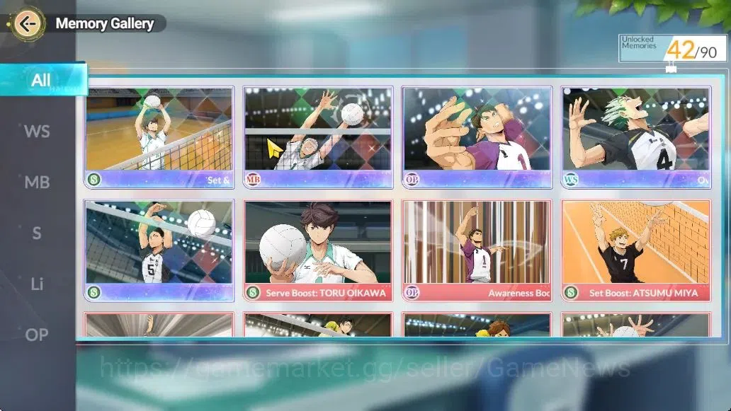 HAIKYU!! FLY HIGH Accounts SEA Lvl 58|5 SP [Ushijima,Oikawa,Aone,Akaashi,Boku image 19