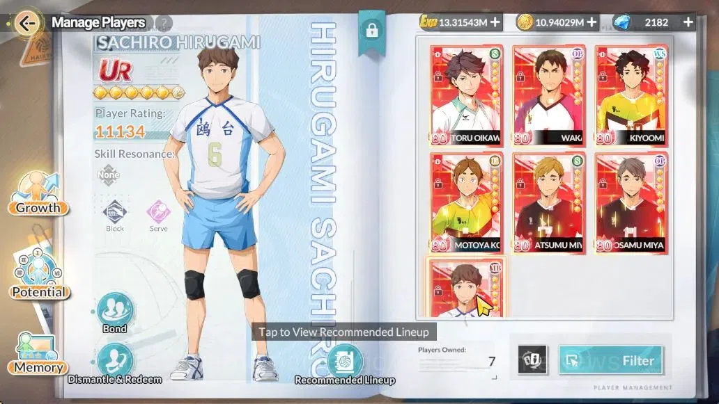 HAIKYU!! FLY HIGH Accounts SEA Lvl 58|5 SP [Ushijima,Oikawa,Aone,Akaashi,Boku image 2