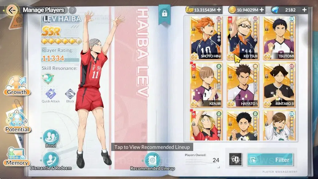 HAIKYU!! FLY HIGH Accounts SEA Lvl 58|5 SP [Ushijima,Oikawa,Aone,Akaashi,Boku image 6