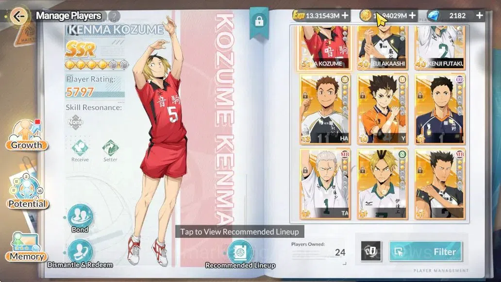 HAIKYU!! FLY HIGH Accounts SEA Lvl 58|5 SP [Ushijima,Oikawa,Aone,Akaashi,Boku image 7