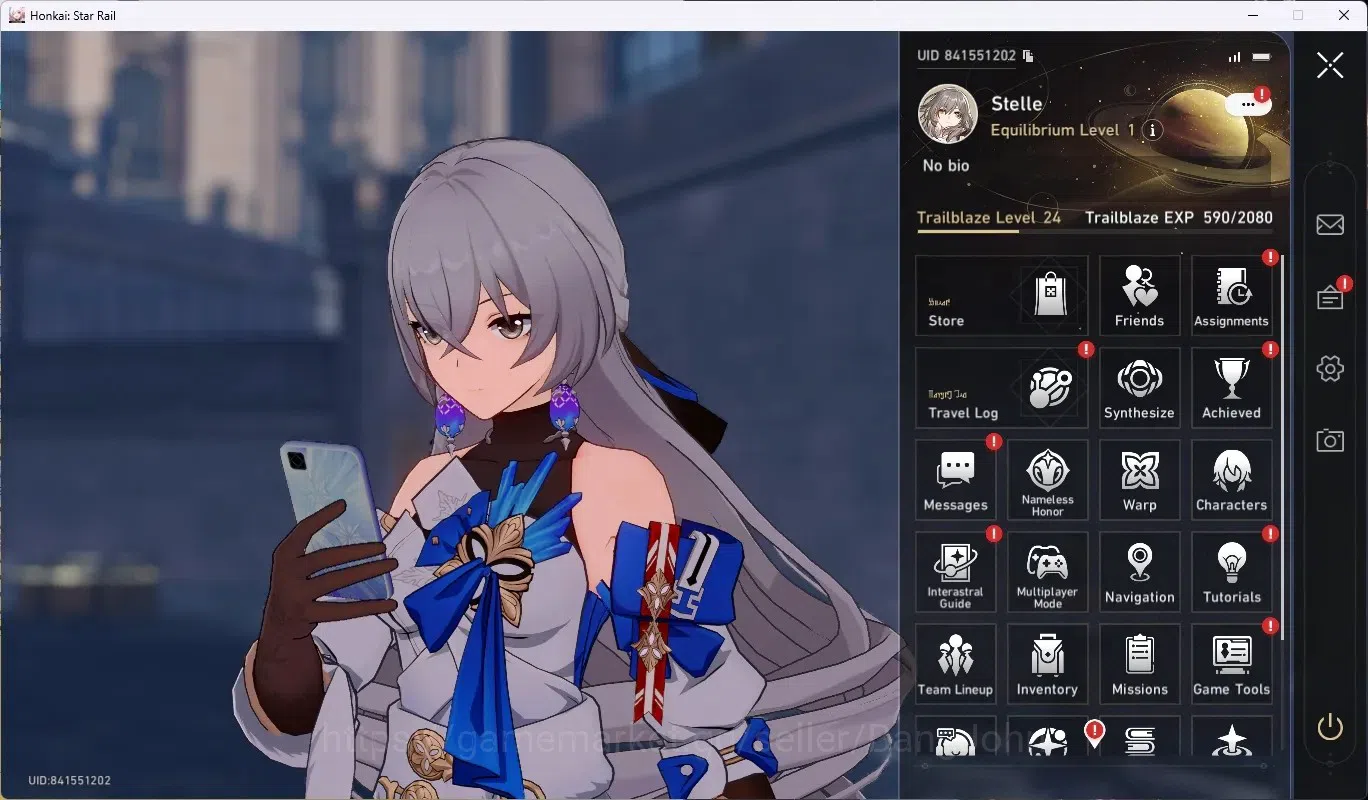 Honkai Star Rail Accounts ASIA|TL 24|4 Char Limited [Archer,Sparkle,Dan Heng image 1