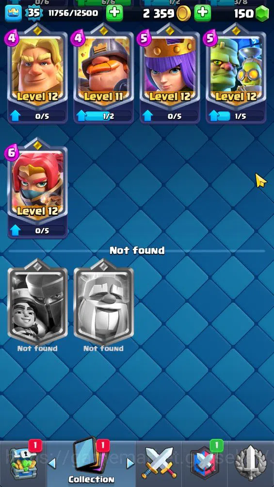 Clash Royale Accounts Midgame Lvl 35|Trophy 8148|KTL 12|Limited Skin|Card 119| 1 Hero 6 EVO 6 Champ 21 Legendary 33 Epic 30 12