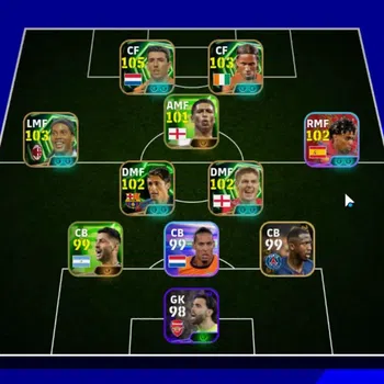 eFootball Accounts Legends & Iconic Players Android|Epic Roy Makaay,Didier Drogba,Ronaldinho Gaucho,Edmilson,Steven