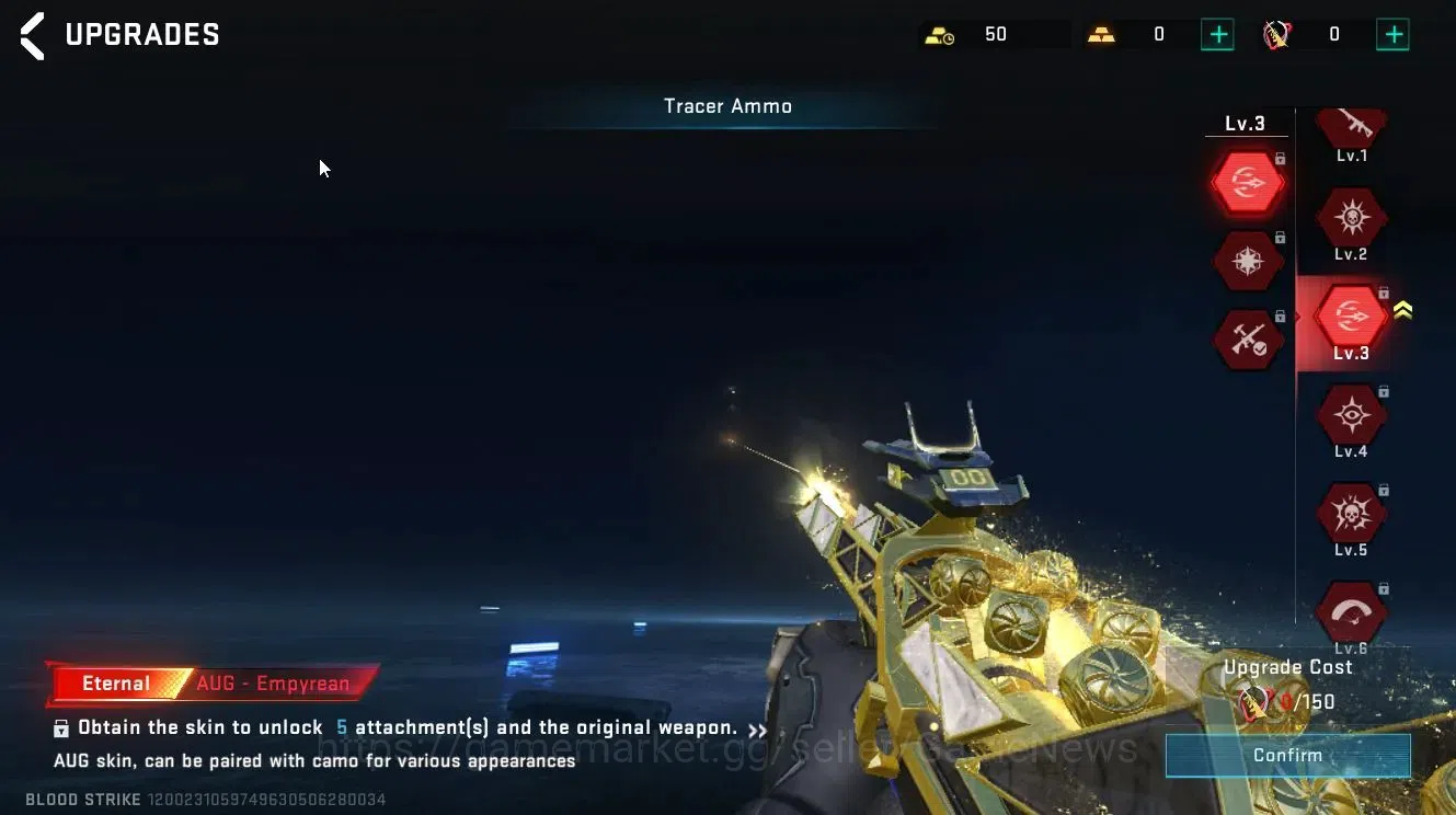 Blood Strike Accounts ASIA|ETERNAL AUG-Empyrean Lv3 | ULTRA M700-Boitatá image 7