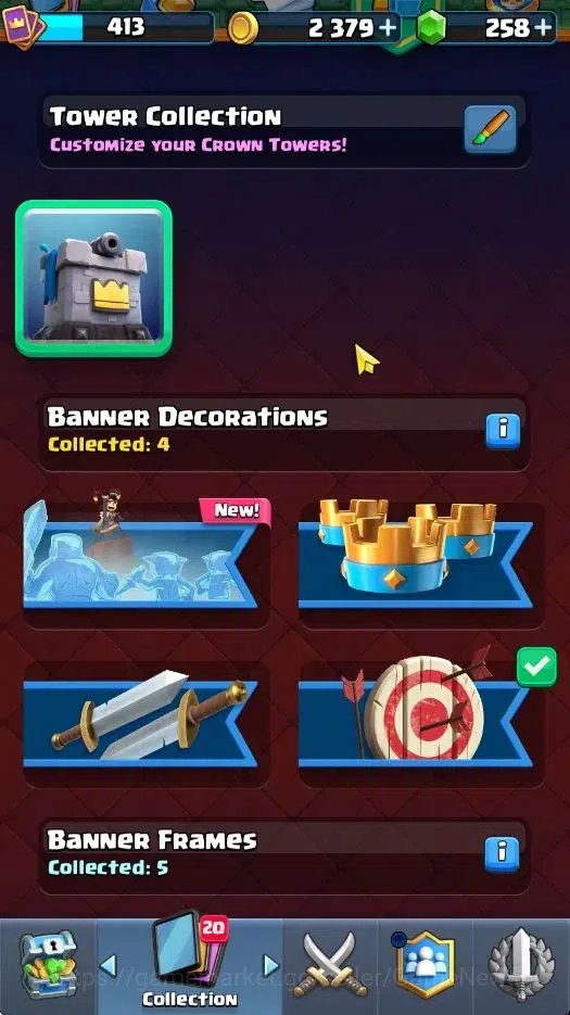 Clash Royale Accounts High-End Lvl 413|KTL 10|Trophy 3100|258 Gems|Card 51/122|1 Hero 4 EVO 12 Epic 20 Rare 19 Common|Arena 8