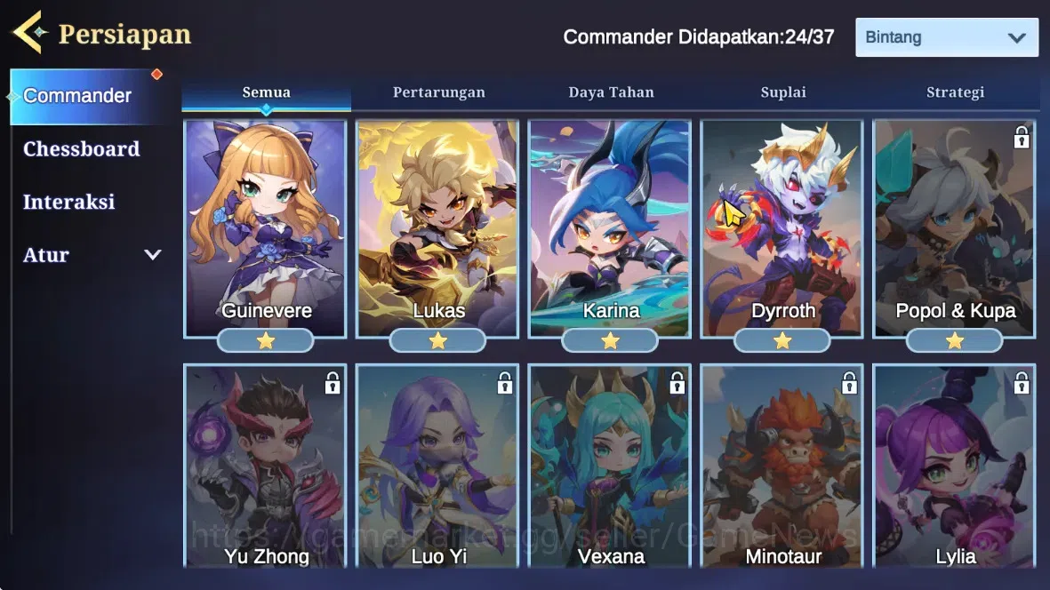 Magic Chess: Go Go Accounts Rank Legend VI|Bonus Mlbb|24 Commander 4 Max(Fanny image 13