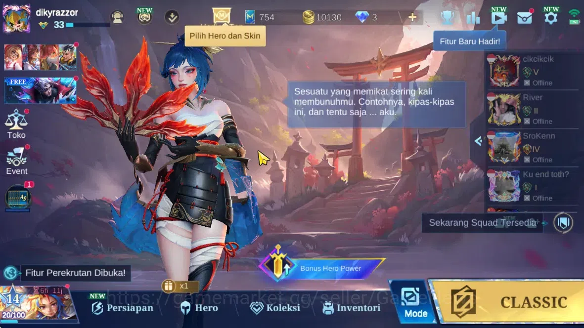 Magic Chess: Go Go Accounts Rank Legend VI|Bonus Mlbb|24 Commander 4 Max(Fanny image 15