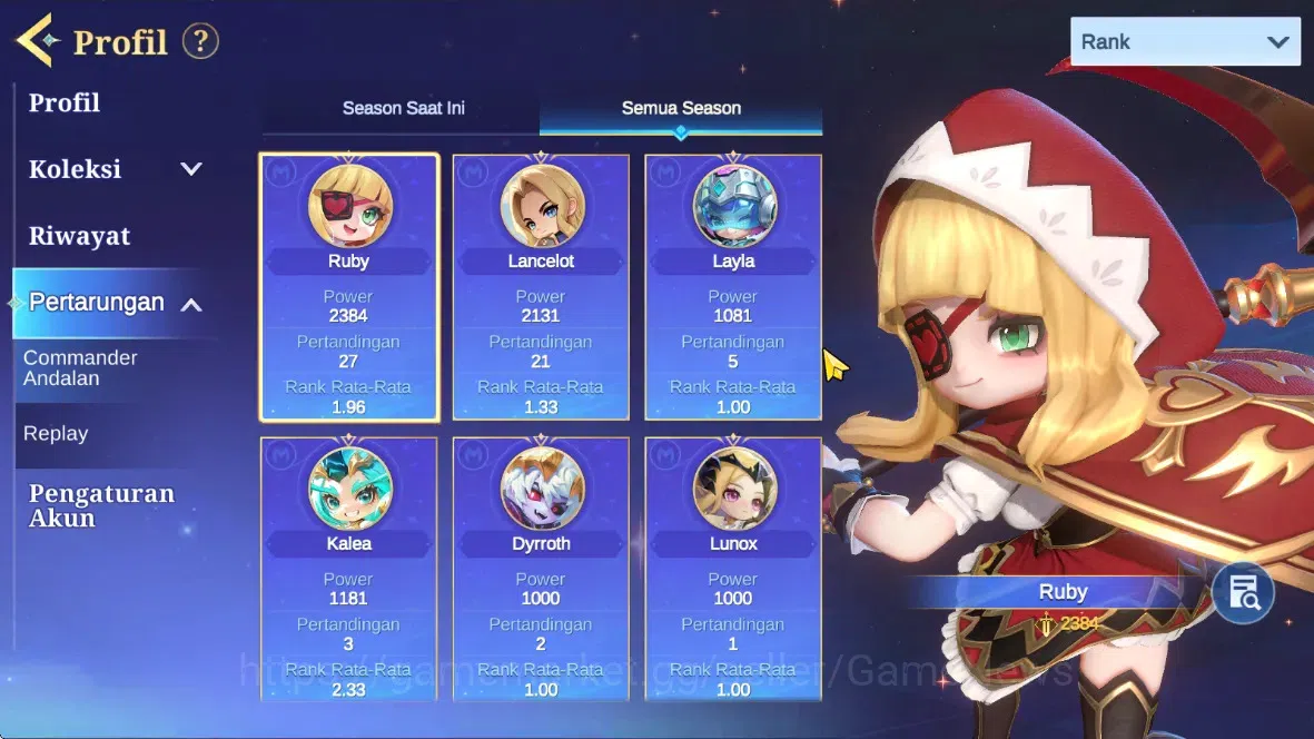 Magic Chess: Go Go Accounts Rank Legend VI|Bonus Mlbb|24 Commander 4 Max(Fanny image 4