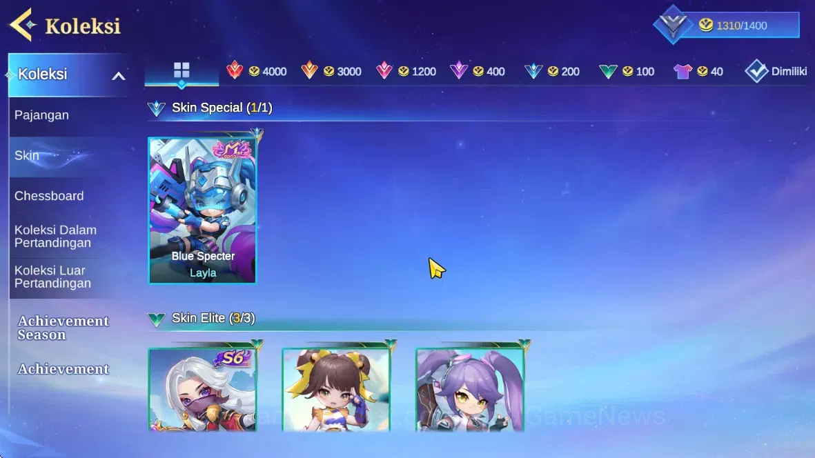 Magic Chess: Go Go Accounts Rank Legend VI|Bonus Mlbb|24 Commander 4 Max(Fanny image 6