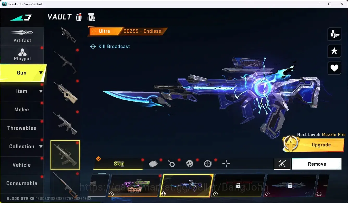 Blood Strike Accounts ASIA |3 Collab Gun [7DS] |3 Limited Gun|7 Ultra Gu image 10