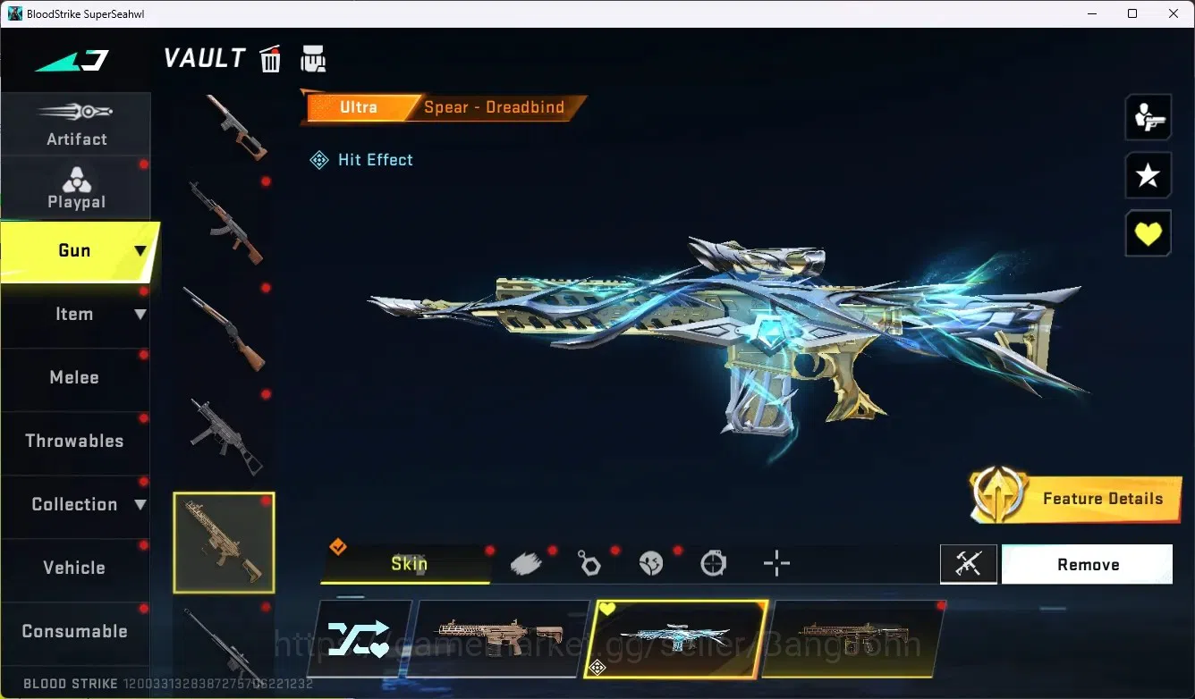 Blood Strike Accounts ASIA |3 Collab Gun [7DS] |3 Limited Gun|7 Ultra Gu image 13