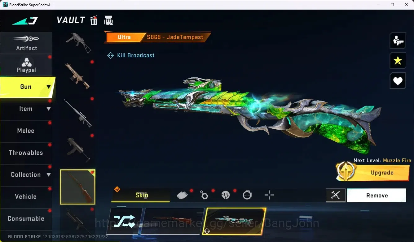 Blood Strike Accounts ASIA |3 Collab Gun [7DS] |3 Limited Gun|7 Ultra Gu image 14