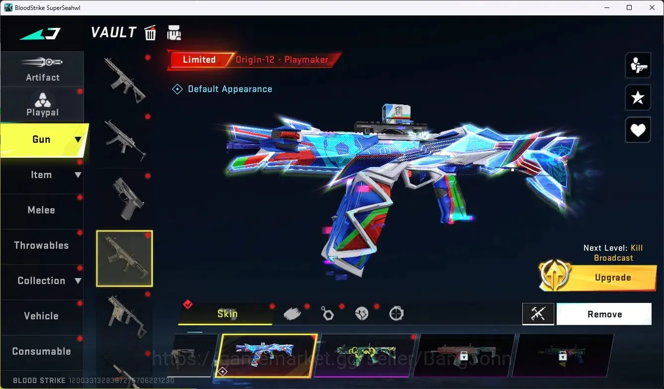 Blood Strike Accounts ASIA |3 Collab Gun [7DS] |3 Limited Gun|7 Ultra Gu image 2