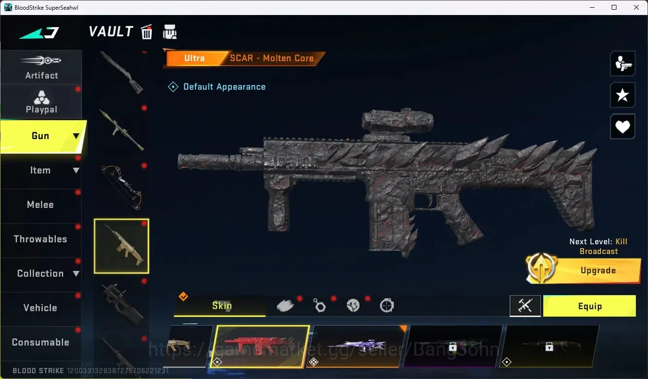 Blood Strike Accounts ASIA |3 Collab Gun [7DS] |3 Limited Gun|7 Ultra Gu image 6