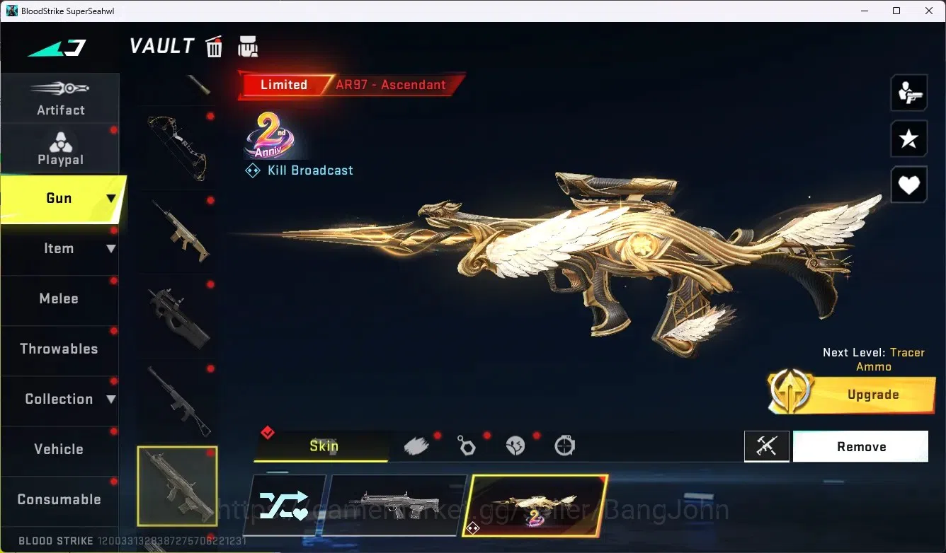 Blood Strike Accounts ASIA |3 Collab Gun [7DS] |3 Limited Gun|7 Ultra Gu image 7
