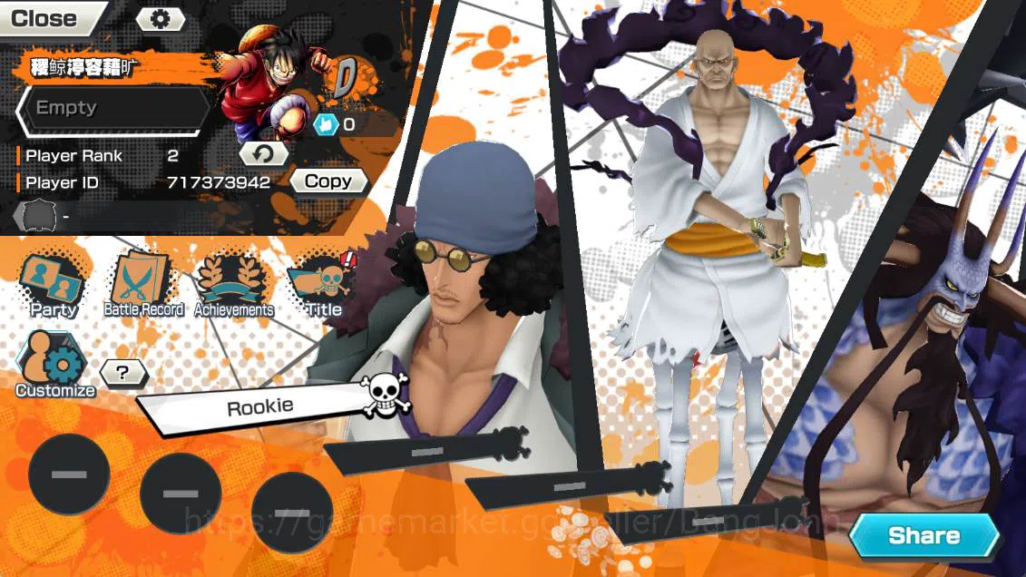 One Piece Bounty Rush Others GLOBAL | EX3 st ethanbaron, BP kuzan, Onigashima k image 1