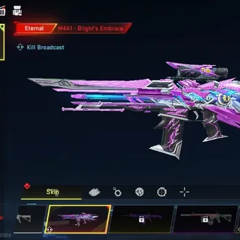 Blood Strike Accounts Starter Asia | Eternal M4A1 Blight Embrace Lv2 | Ultra Galil Knight | Legendary SCAR Abyss | Fresh