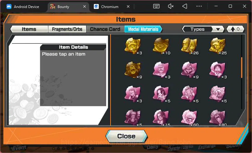 One Piece Bounty Rush Accounts GLOBAL|7 ex|WI Trafalgar Law,BP Kuzan,Great Edward image 4