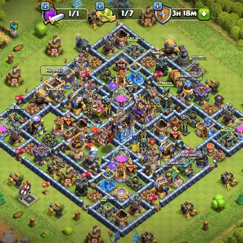 Clash of Clans Accounts Others TH18 | DEFENSE MAX | NC FREE